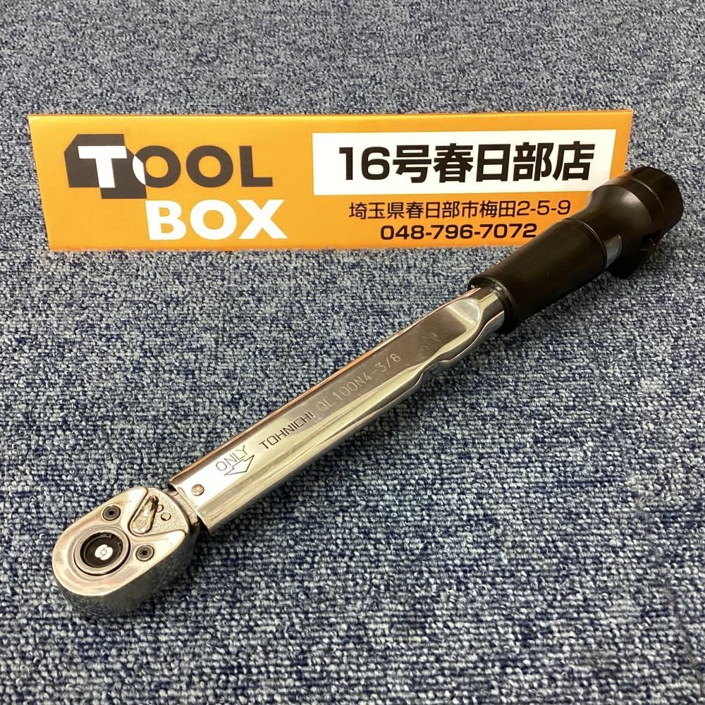 中古】TONICHI/東日製作所 QL100N4-3/8 プレセット形シグナル式ト 