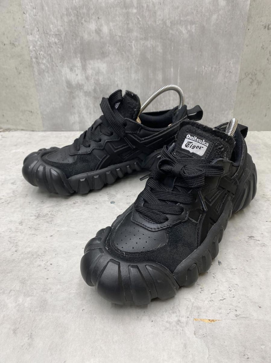 Onitsuka Tiger オニツカタイガー DENTIGRE LS デンティグレ スニーカー size24.5cm/黒 ■■ レディース
