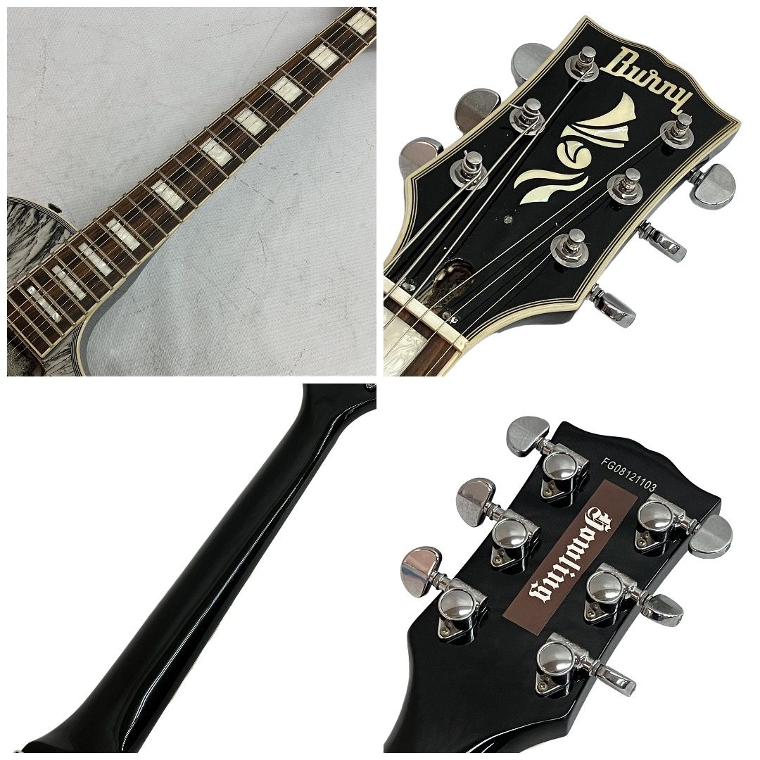 BURNY RLC-55 Les Paul Custom レスポールカスタムモデル エレキギター