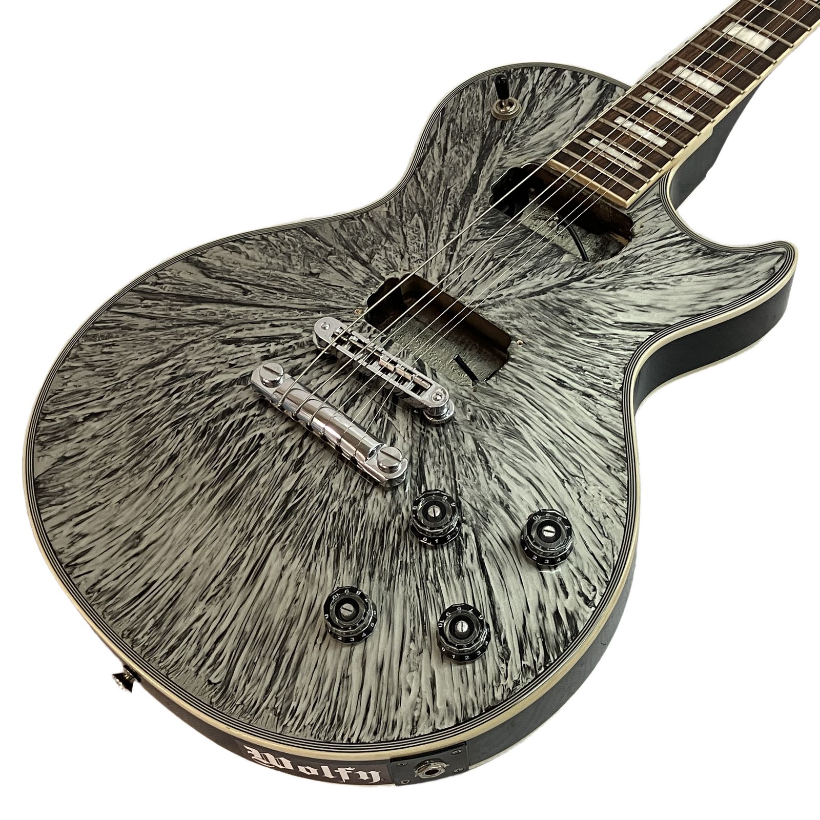 BURNY RLC-55 Les Paul Custom レスポールカスタムモデル エレキギター 