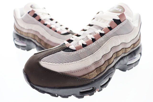 ナイキ NIKE WMNS AIR MAX 95 OG BIG BUBBLE VELVET BROWN 26cm IB6396-200 ウィメンズ エア マックス ビッグ バブル ベルベットブラウン 【ブランド古着ベクトル】【中古】▲■260619