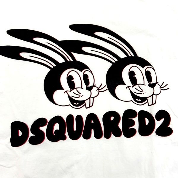 DSQUARED2 ディースクエアード ツインズラビット 半袖 Tシャツ