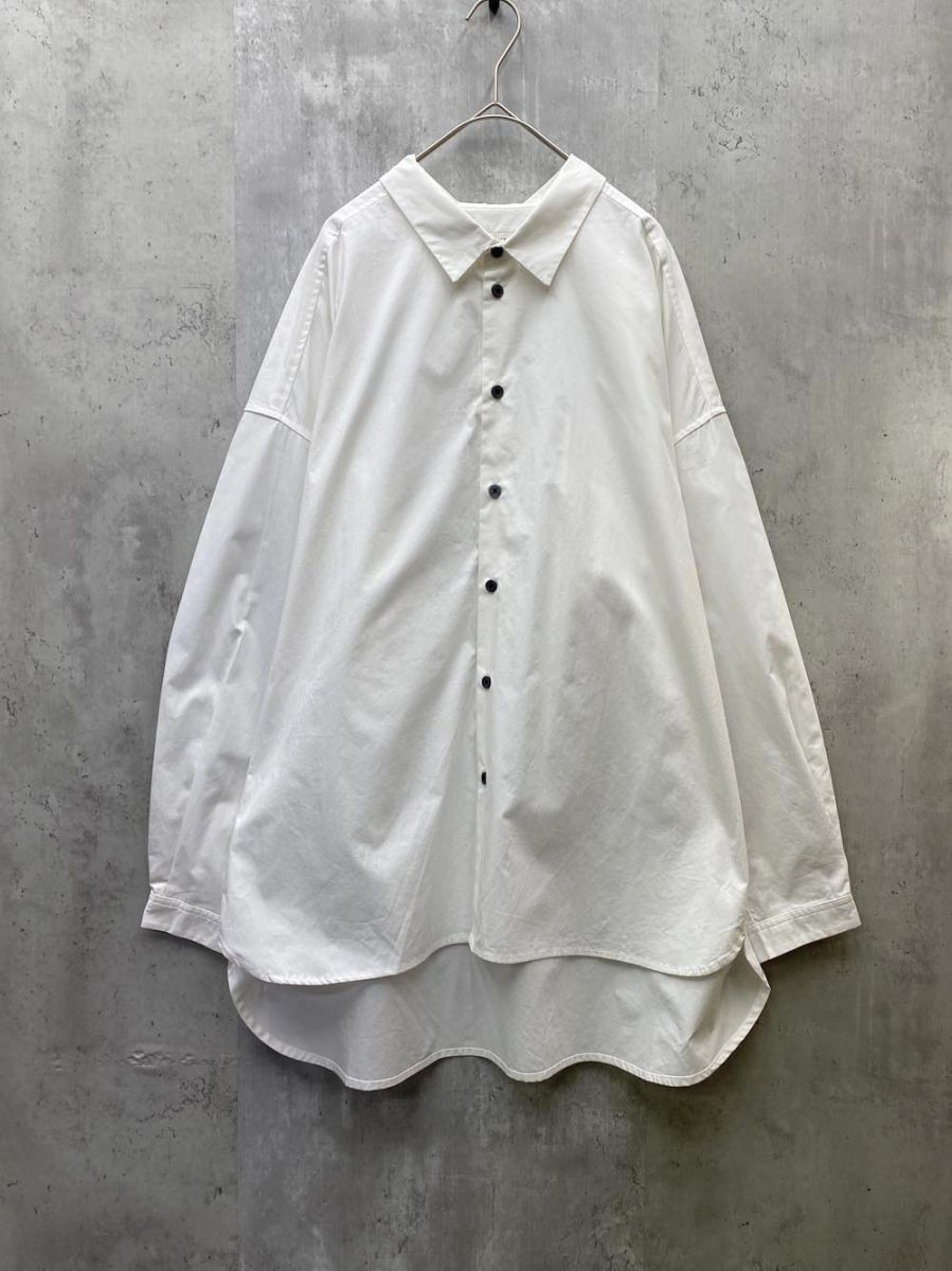 nano universe ナノユニバース×片岡 健太(sumika) コラボ 「Te Ni Wo Ha」 タイプライターレギュラーカラー シャツ ゆったり きれいめ sizeS/白 ■◇◎メンズ