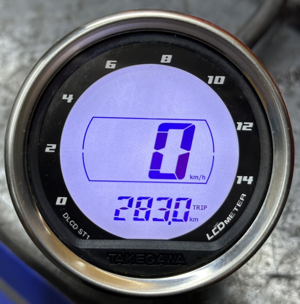 タケガワ LCDメーター エイプ50/100 XR50/100 タケガワ LCDメーター エイプ50/100 XR50/100 DNスピード&タコメーター