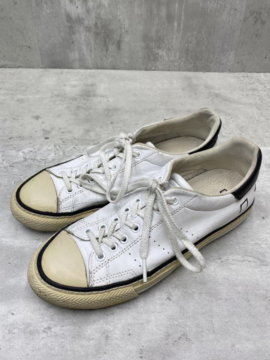 D.A.T.E. デイト ローカット スニーカー size24.5cm/白 ■■◎レディース