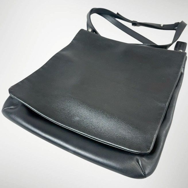 美品】COACH オールドコーチ 9458 フラップ ショルダーバッグ ブラック