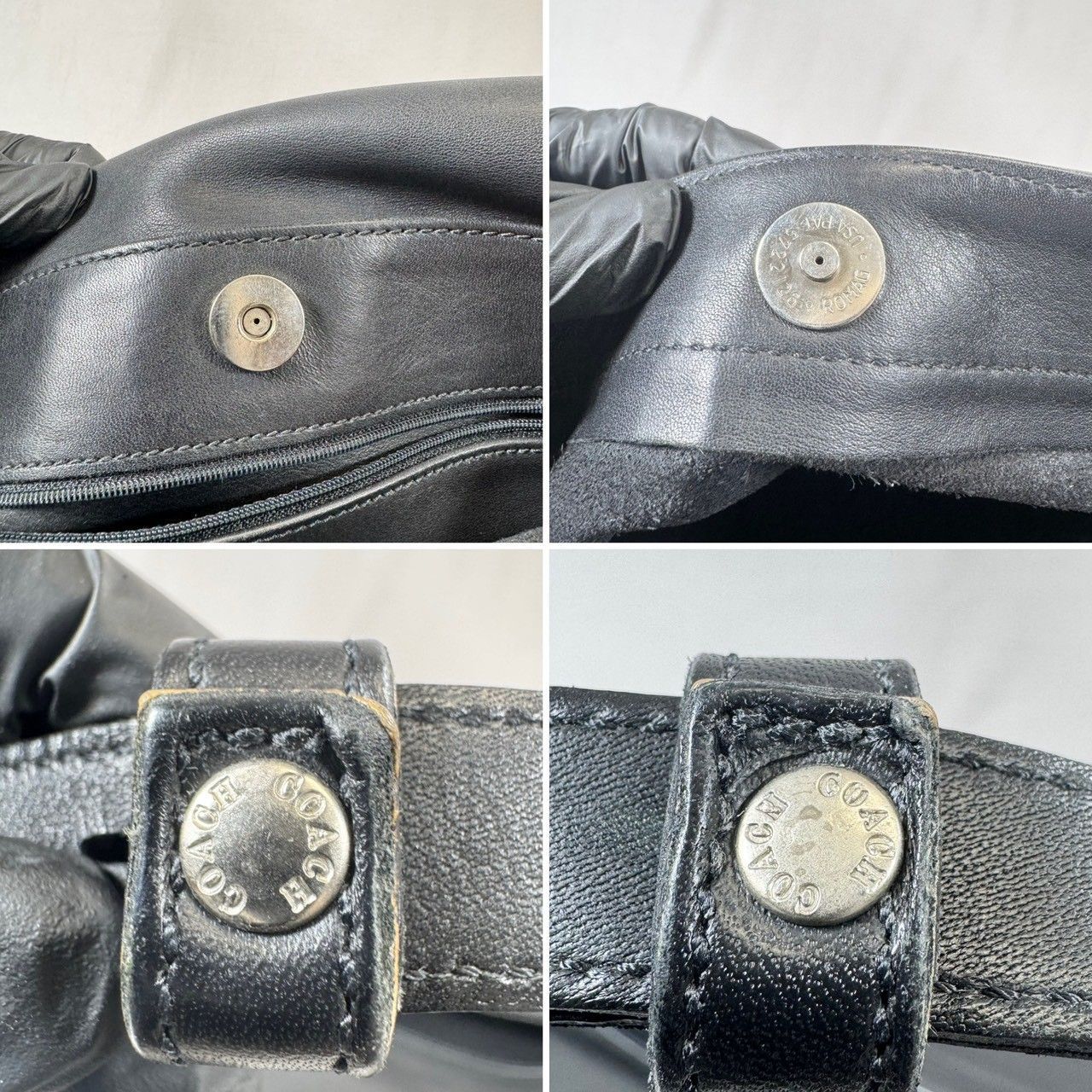 レディース 【最終価格】美品OLD COACHコーチ ショルダーバッグ 黒 