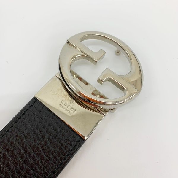 GUCCI グッチ インターロッキングG リバーシブル ベルト 服飾 449715