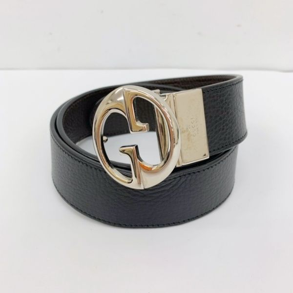 GUCCI グッチ インターロッキングG リバーシブル ベルト 服飾 449715