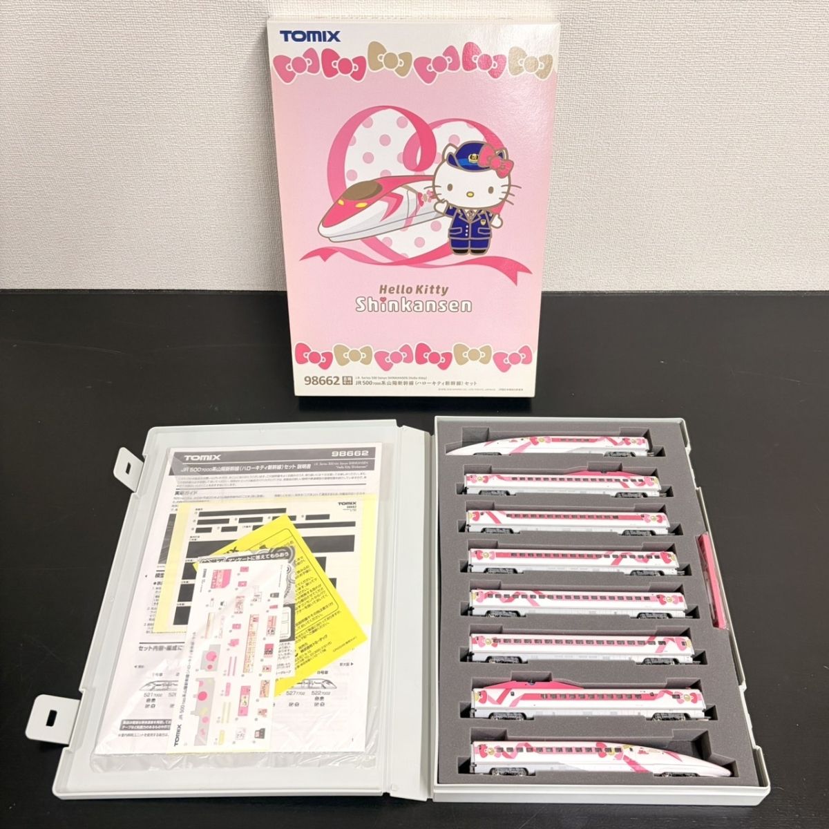 【TOMIX トミックス】Nゲージ JR 500-7000系 山陽新幹線（ハローキティ新幹線）セット