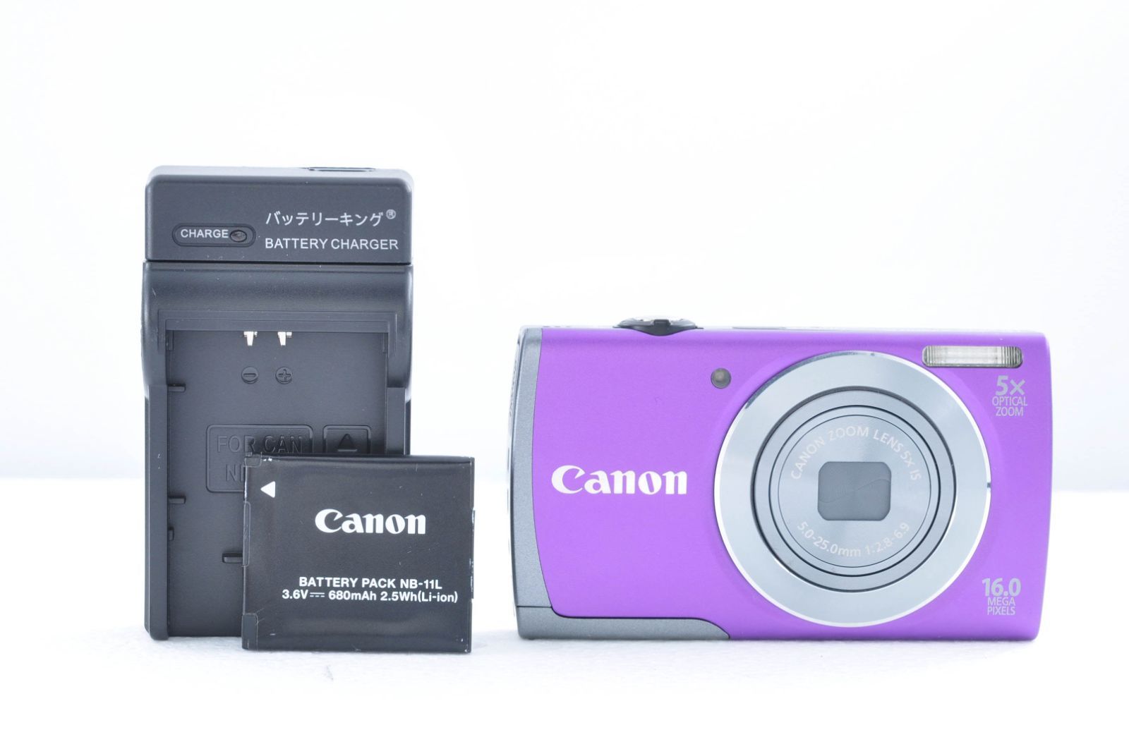 美品 Canon PowerShot A3500 IS PC1898 コンパクトデジタルカメラ
