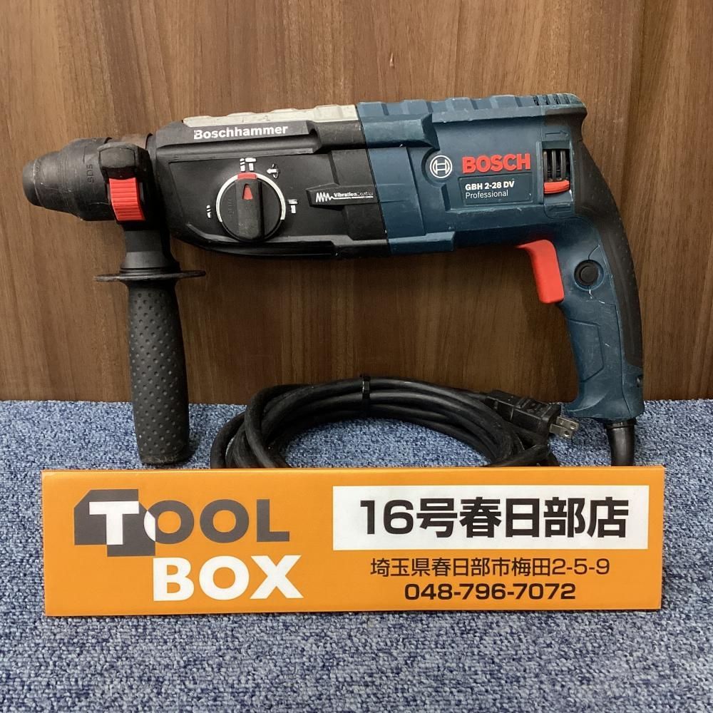【中古】BOSCH/ボッシュ GBH2-28DV ハンマドリル 【201】
