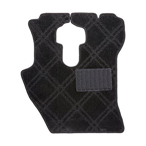 ミヤビ 雅 トラック用品 内装品 フロアマット Wダイヤ 日野 17プロフィア ブラック 運転席 FM-WDIH01201RBKas