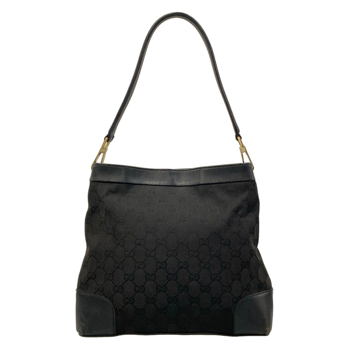 GUCCI(グッチ) ショルダーバッグ GG柄 0014231 黒 レザー
