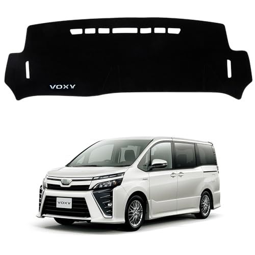 トヨタ ヴォクシー 80系 専用 ダッシュボードマット 日焼け防止 劣化防止 保護マット ポリエステル素材 滑り止め ロゴ付き アクセサリー 内装 カスタムパーツas