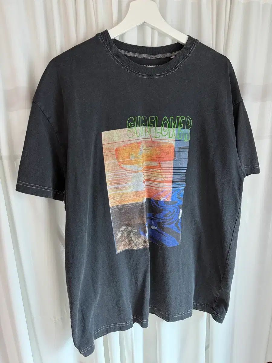 サンフラワーウォッシュTシャツ