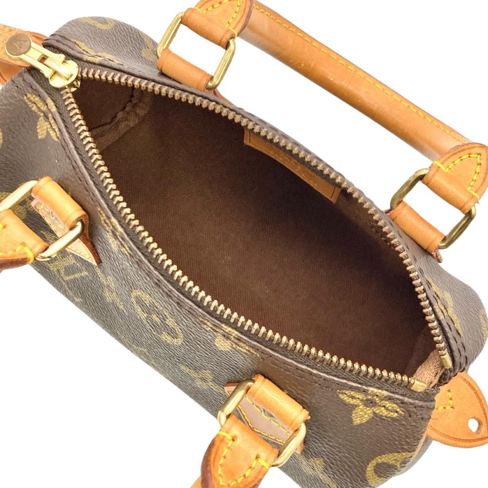 ルイヴィトン LOUIS VUITTON ミニ スピーディ ハンドバッグ モノグラム