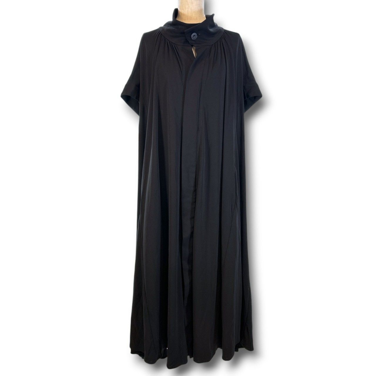 HARUNOBUMURATA ハルノブムラタ HIGT TWISTED JERSEY BELTED DRESS ロングワンピース ドレス 2024年製 ブラック 黒 サイズ34 レディース 夏 ゴーゴー古着セントラルパーク名古屋店 23 No.久2294
