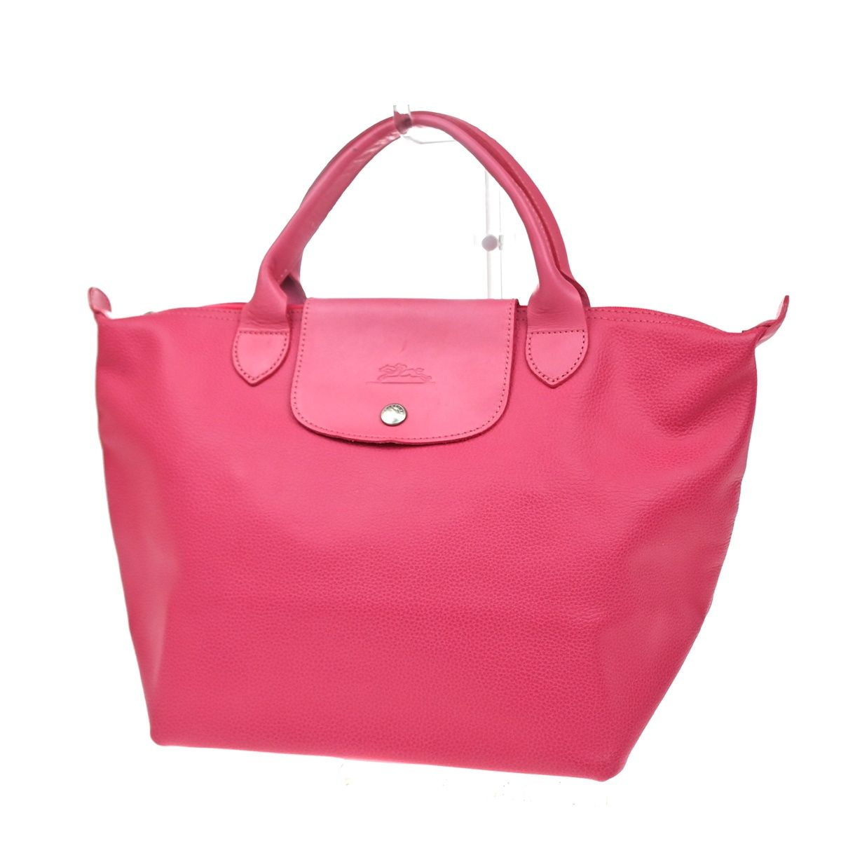 LONGCHAMP ロンシャン ハンドバッグ ル プリアージュ エクストラ ピンク レザー 02BS454