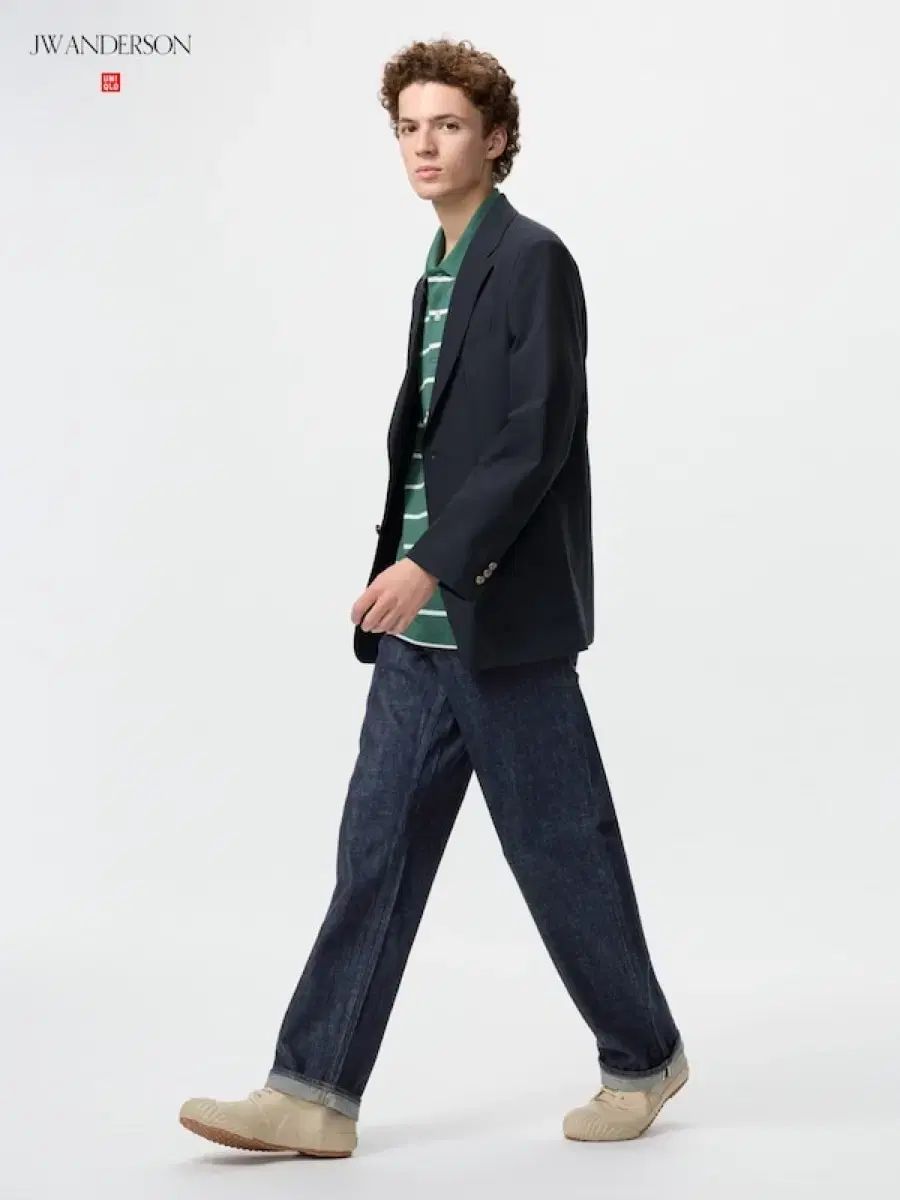 UNIQLO JWA ストレート ジーン セルビッジ