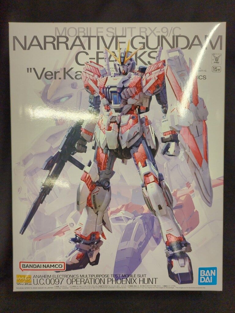 BANDAI SPIRITS MG 1/100 機動戦士ガンダムNT ナラティブガンダム C装備 Ver.Ka
