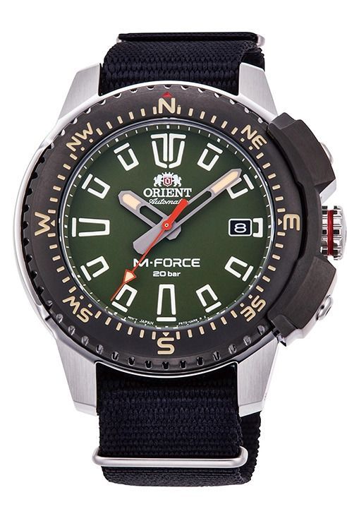 ORIENT M-FORCE RN-AC0N03E オリエント エムフォース 自動巻き 腕時計 保証書付属