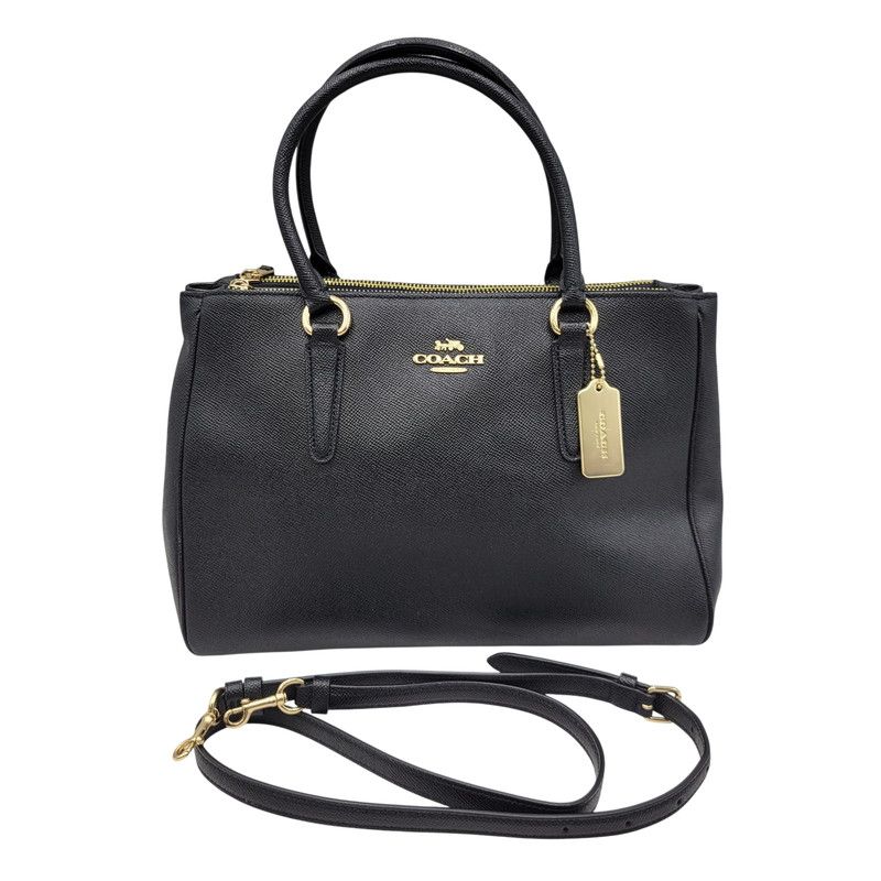 【中古品】 COACH コーチ F44955 サリー キャリーオール 2WAY SHOULDER BAG ツーウェイ ショルダー バッグ カバン 鞄 【180-260619-cs-17-izu】