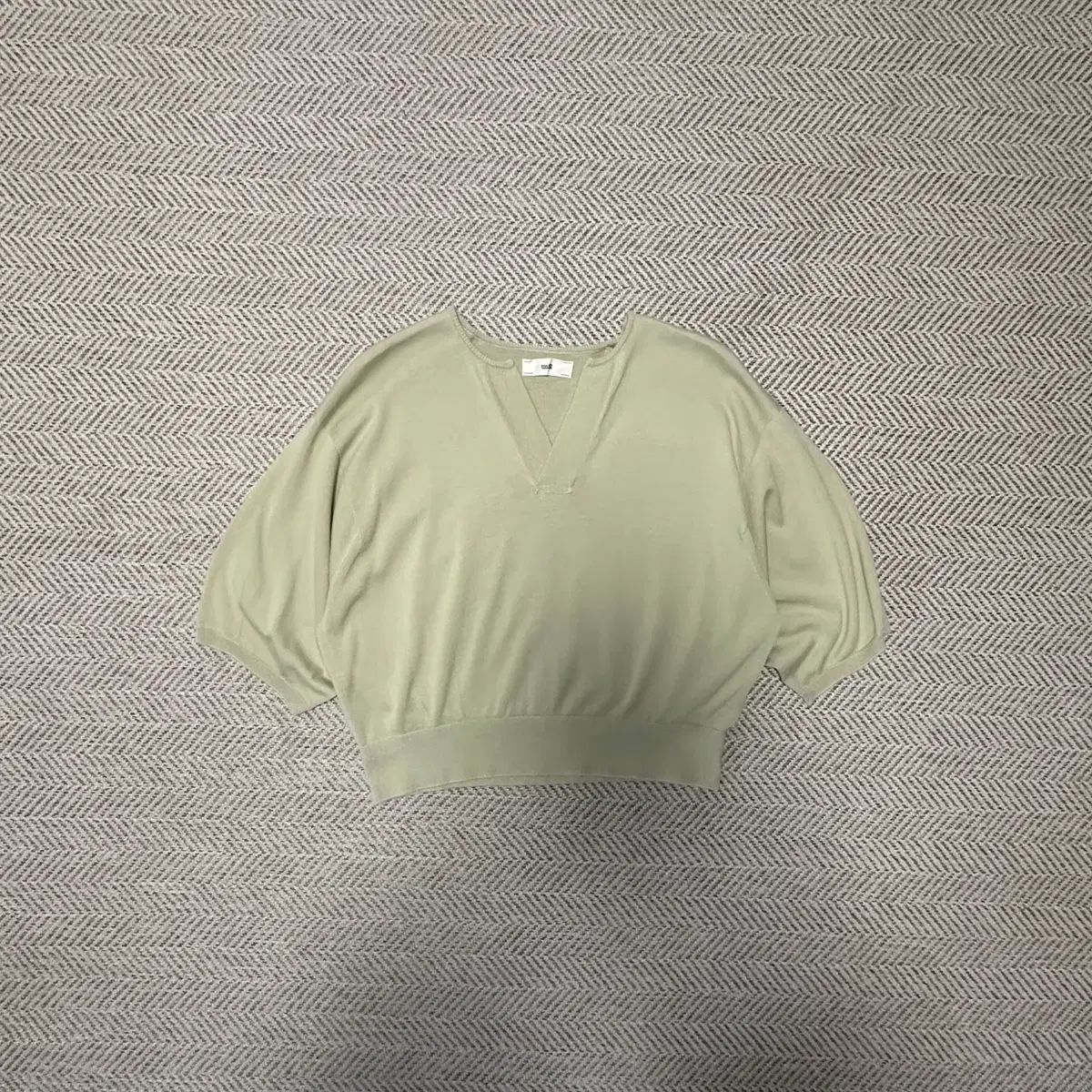 UNFIL japan made ハーフニット