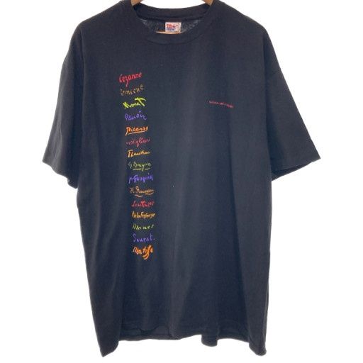【中古】　Hanes　Tシャツ　90s vintage　90年代　OLD　半袖　トップス　クルーネック　プリント　オーバーサイズ　USA製　古着　/5608