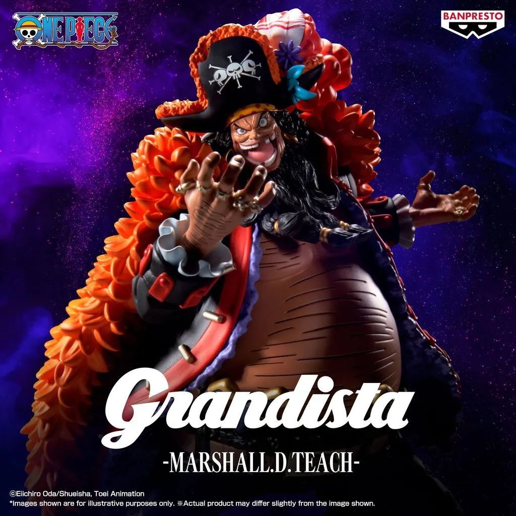 【新品・未開封・安値】ワンピース Grandista TEACH 10点 新品未開封】『ワンピース』 Grandista-MARSHALL.D.TEACH- ティーチ