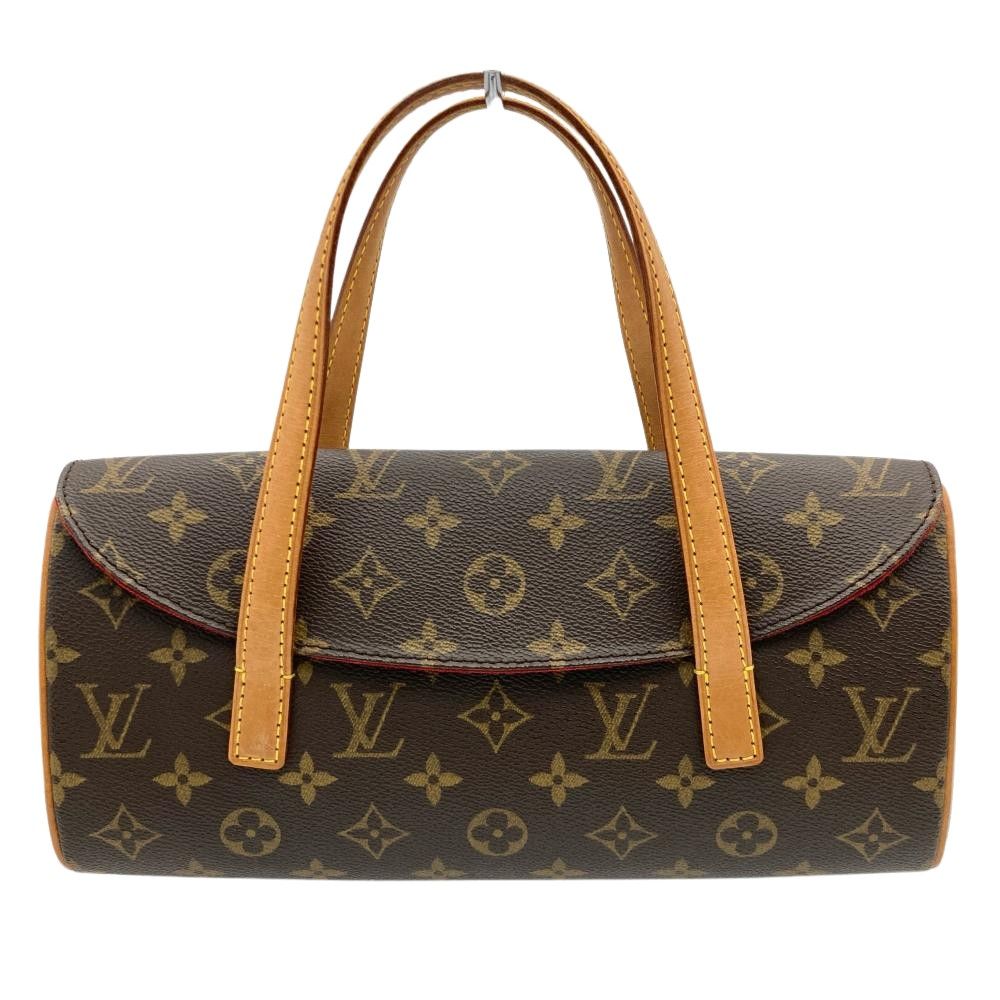ルイヴィトン LOUIS VUITTON ソナチネ ハンドバッグ モノグラム キャンバス M51902 ブラウン SD0093 レディース【中古】