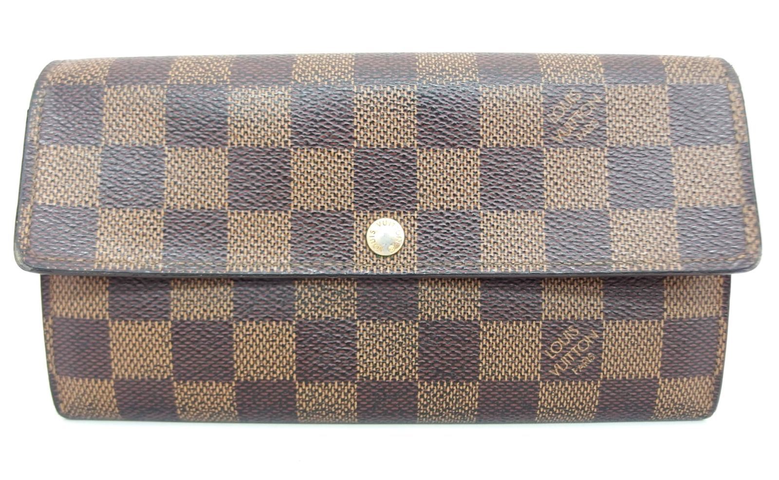 LOUIS VUITTON ルイヴィトン ダミエ ポルトフォイユ サラ 長財布
