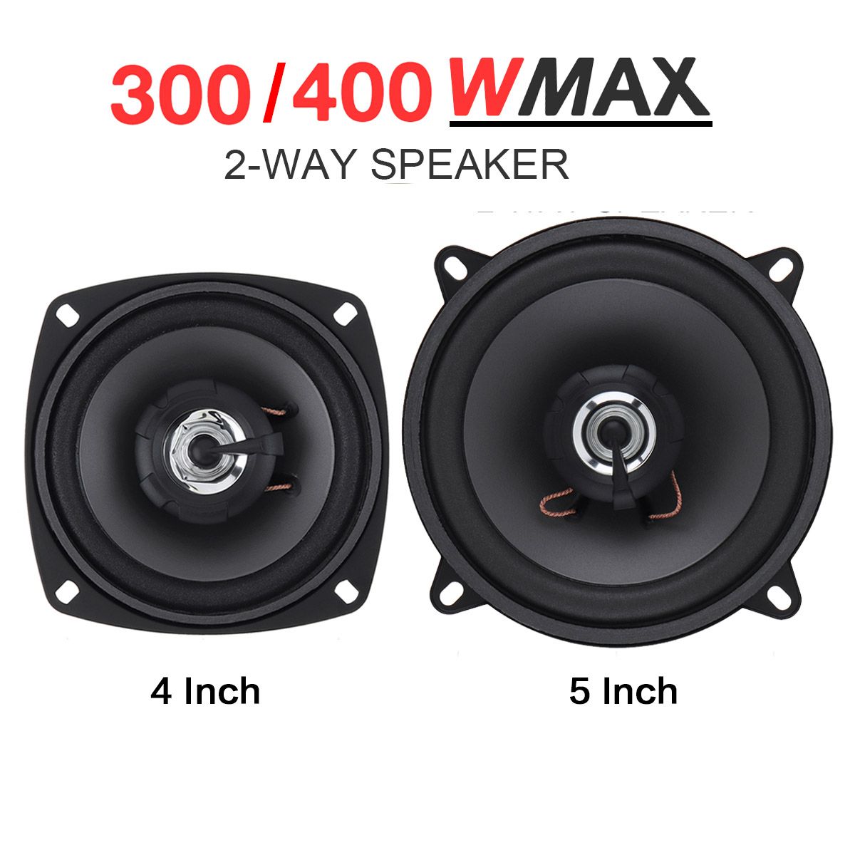 LaxINext 車載同軸スピーカー 2個セット HiFi カーオーディオ 4⁄5⁄6.5