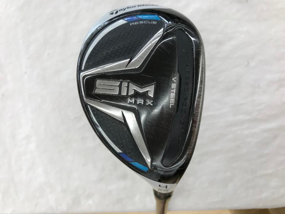 テーラーメイド　SIM MAX　22度　TENSEI BLUE TM60　Sフレックス　ユーティリティ　中古　ゴルフドゥ！荒川沖店【最短即日発送】