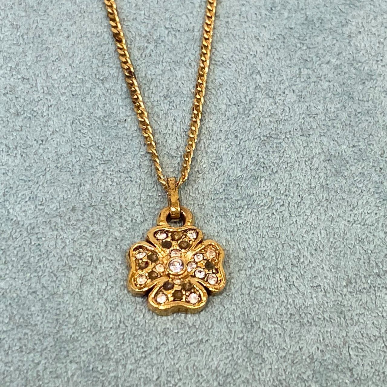 【塩】シャネル CHANEL ネックレス ココマーク クローバー GP（ゴールドメッキ） ネックレス レディース【24287SK】F19