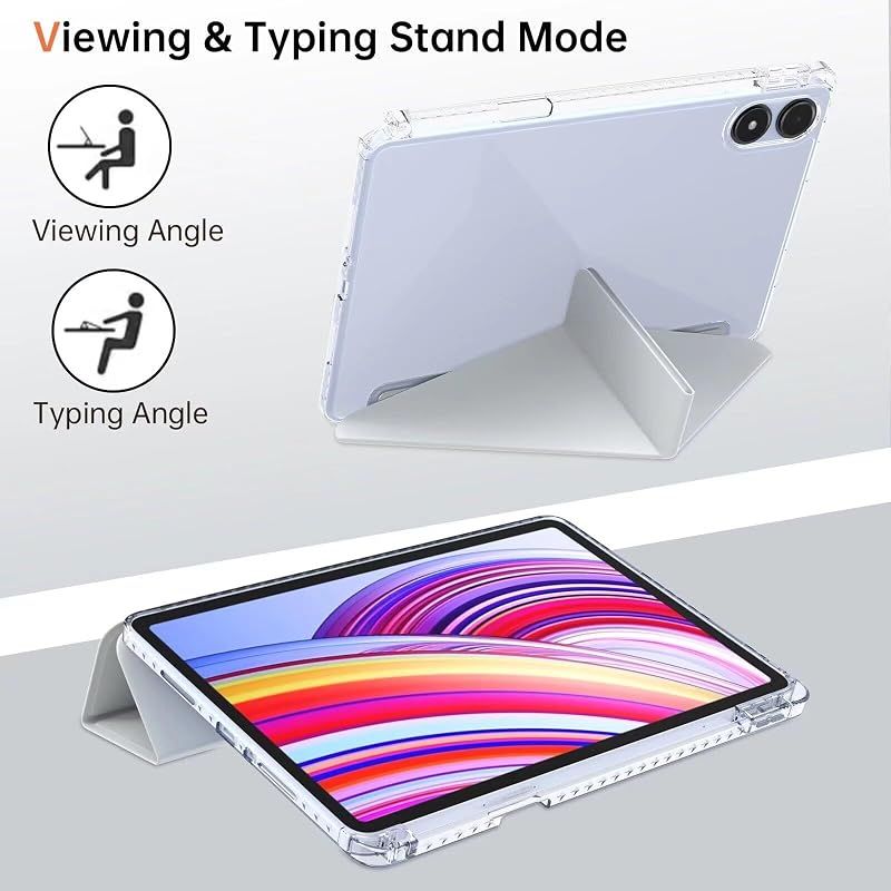 新品 Xiaomi Pad 6 ⁄ Pad 6 Pro ケース ペン収納可能 PU レザー 三