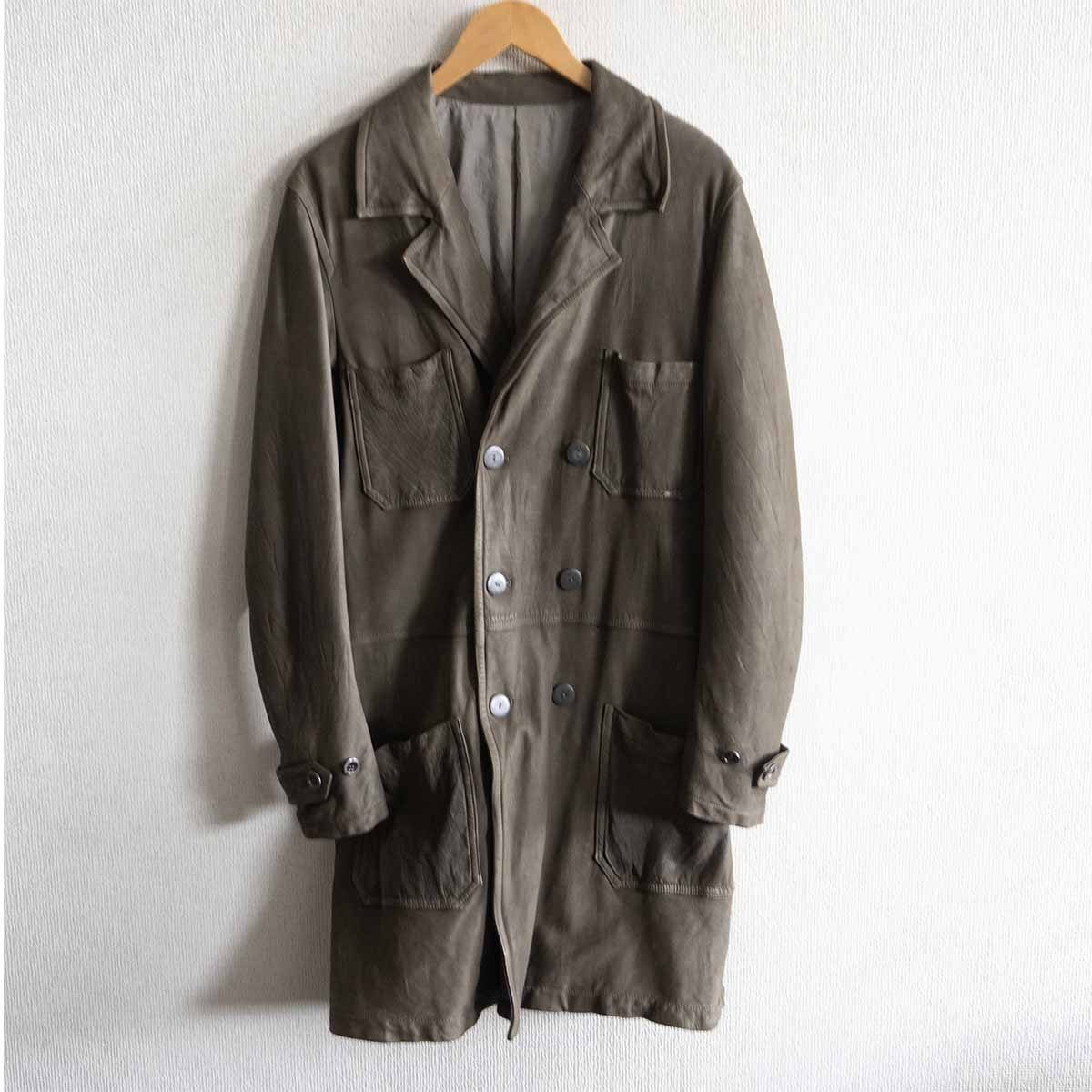 【キップレザー】ISAMU KATAYAMA BACKLASH【レザー コート】M イサムカタヤマバックラッシュ 牛革 26060602 28,116円