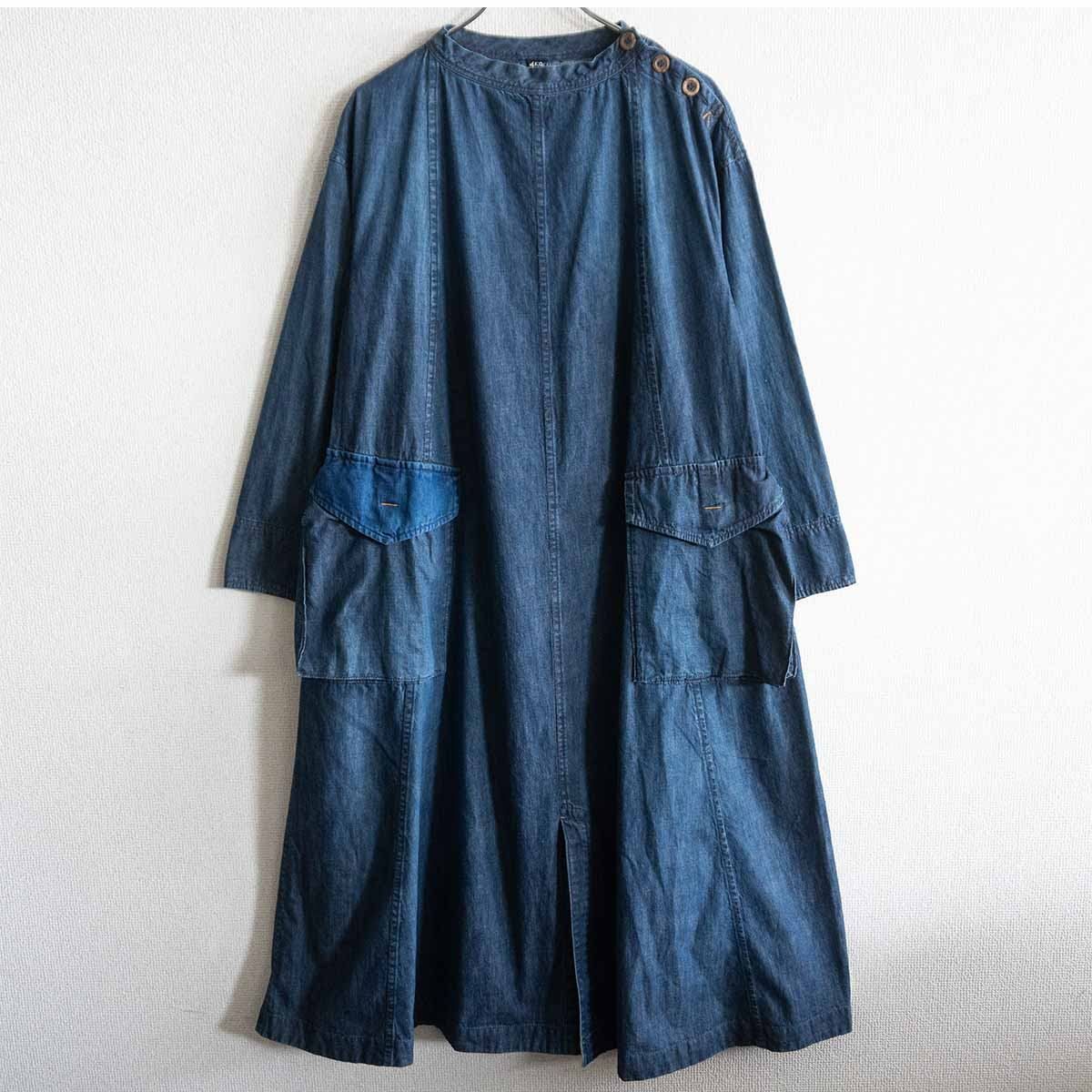 美品】45R【モンプチデニムのセイルドレス】ワンピース 45rpm 26060593