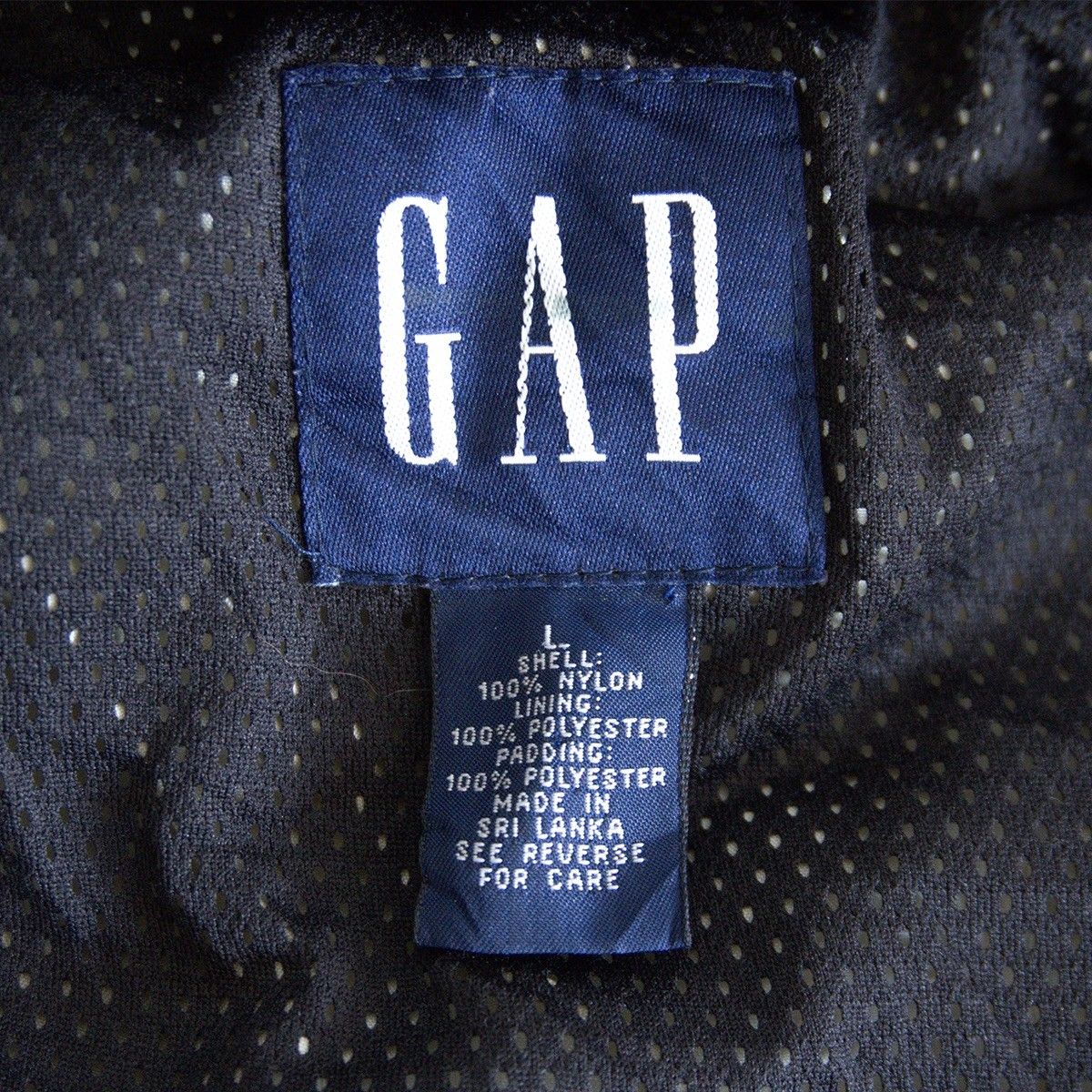 00s】OLD GAP 【中綿 ナイロン ジャケット】L 2000年代 オールド