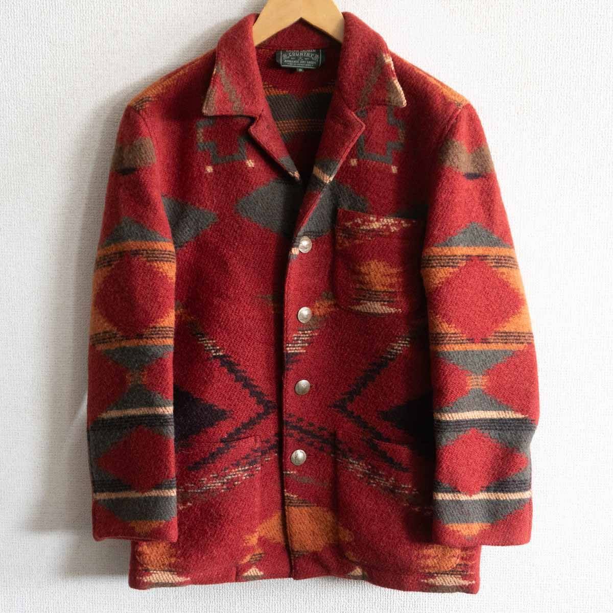 美品】 RALPH LAUREN COUNTRY 【コンチョボタン ネイティブ ジャケット