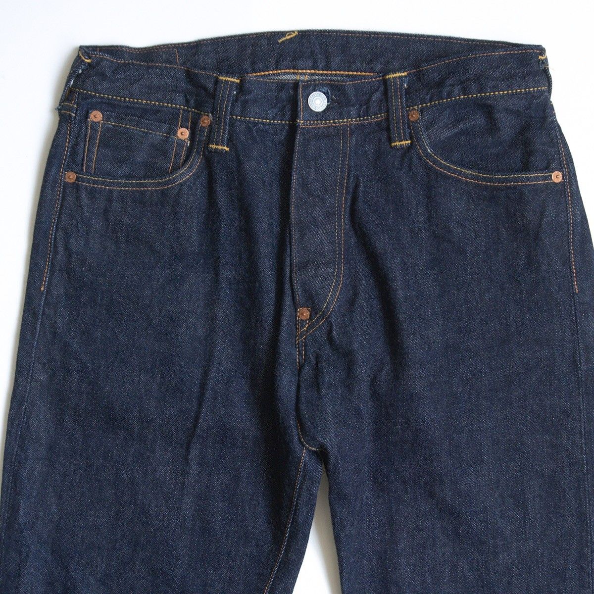 雰囲気抜群/濃紺】EVISU 【上野店限定LOT.2000 デニムパンツ】35×34
