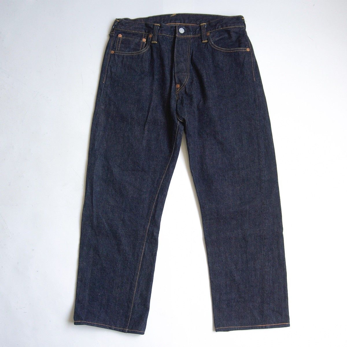 雰囲気抜群/濃紺】EVISU 【上野店限定LOT.2000 デニムパンツ】35×34