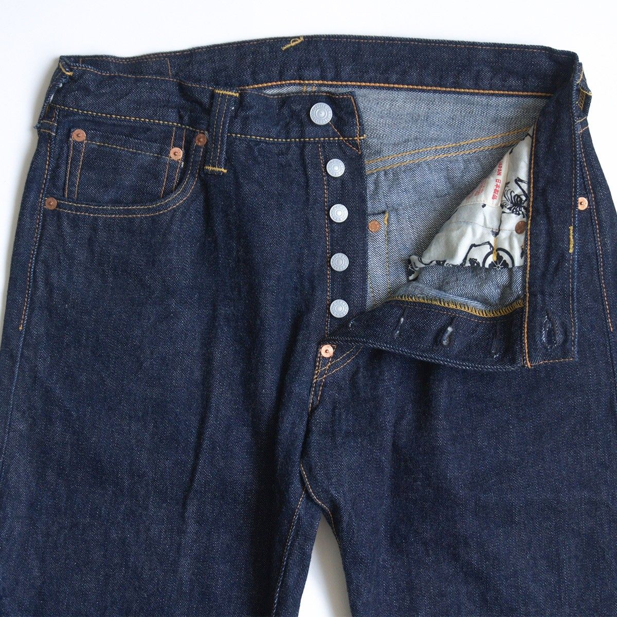 雰囲気抜群/濃紺】EVISU 【上野店限定LOT.2000 デニムパンツ】35×34