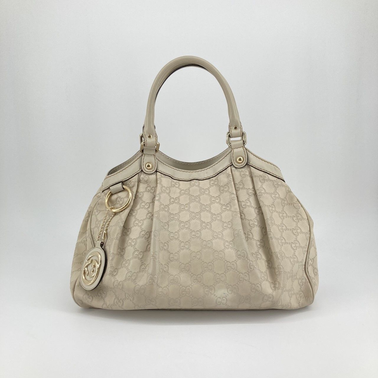 GUCCI（グッチ） グッチシマ スーキー トートバッグ ベージュ