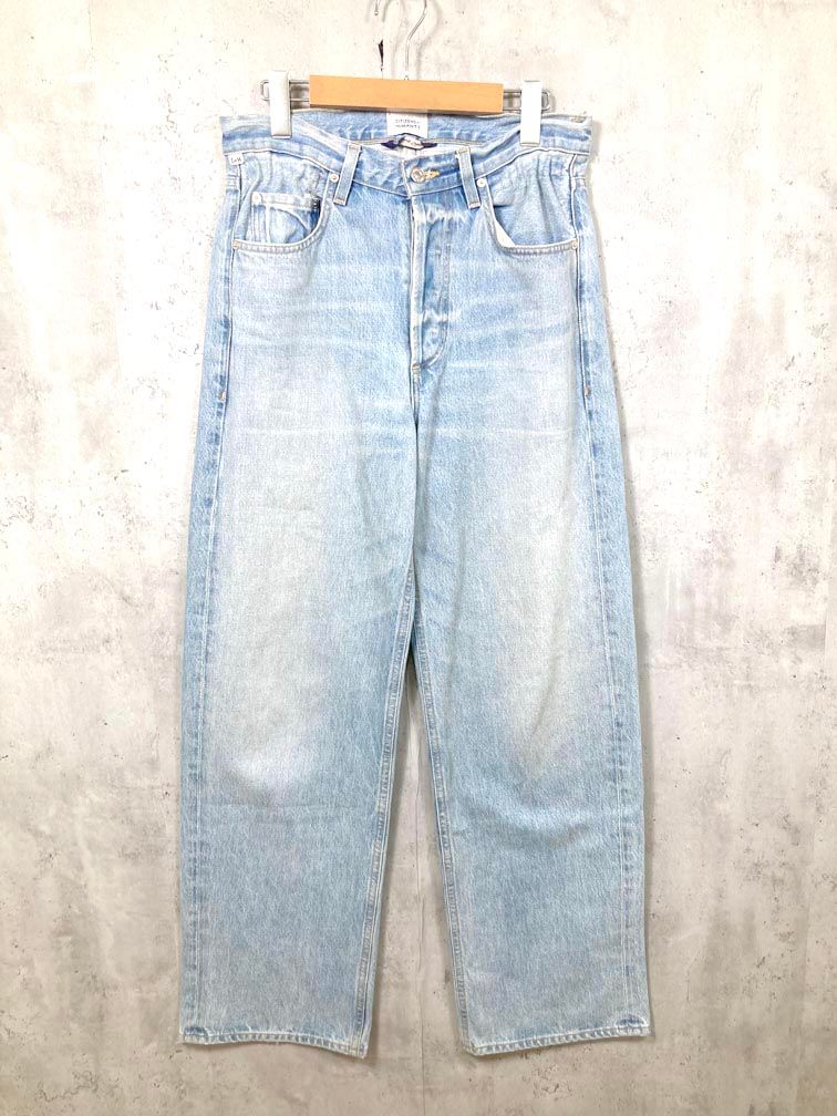 CITIZENS of HUMANITY シチズンズオブヒューマニティー GWENDOLINE ハイライズ デニムパンツ size25/水色 ■■◎レディース