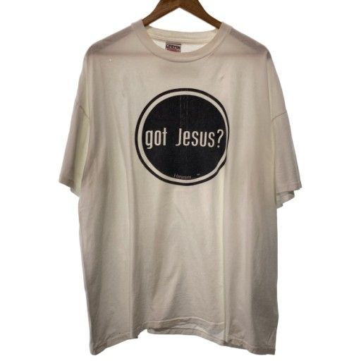 【中古】　ONEITA　Tシャツ　90s vintage　90年代　OLD　半袖　トップス　クルーネック　プリント　オーバーサイズ　USA製　古着　/7333