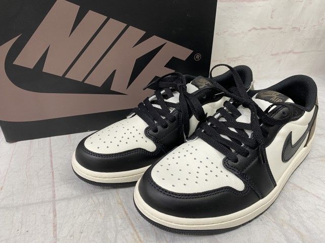 【中古】箱有 NIKE ﾅｲｷ ｽﾆｰｶｰ Air Jordan 1 Retro Low OG CZ0790-102 ﾎﾜｲﾄ/ﾌﾞﾗｯｸ/ﾌﾞﾗｳﾝ 27.0cm 991921398