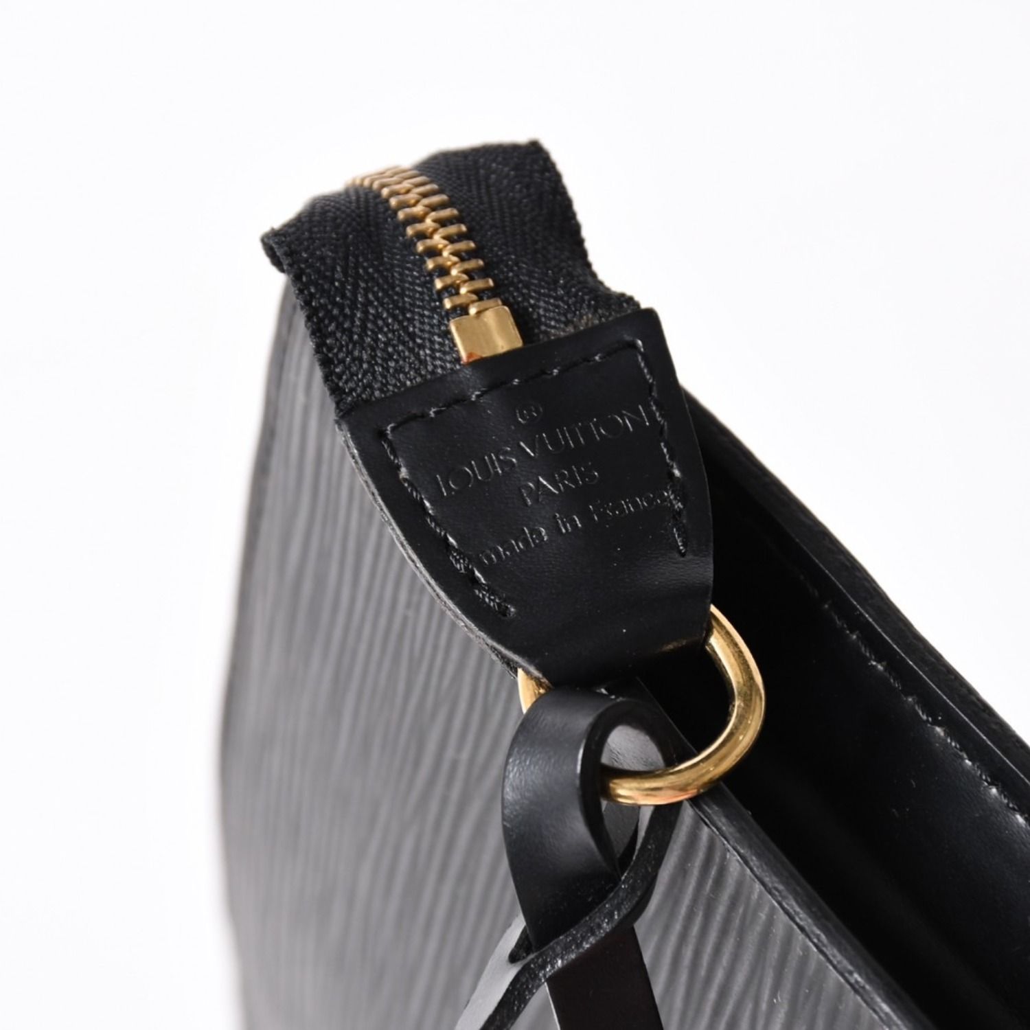 美品 ルイヴィトン エピ ポシェット アクセソワール ブラック M52942 LOUIS VUITTON ルイヴィトン ポシェット アクセソワール アクセサリー