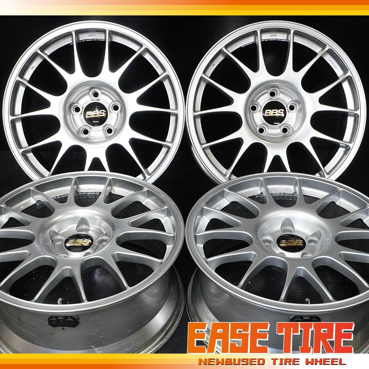 希少 軽量 鍛造 BBS RE015 4本セット 19インチ 8.5J +48 PCD120 5H KB1 KB2 レジェンド純正OP 絶版