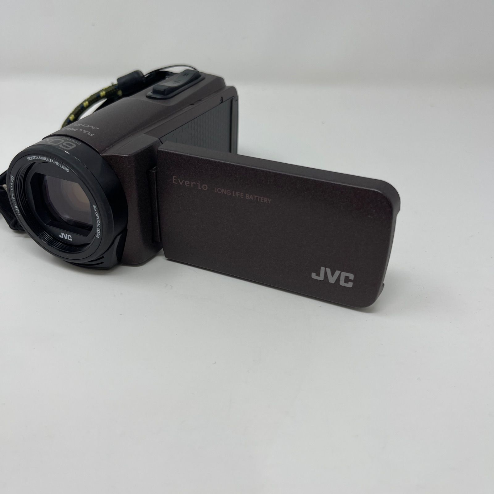 予備バッテリー付 JVC Everio ビデオカメラ 本体 GZ-F270-T - メルカリ